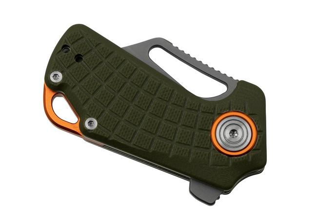 Navaja pequeña táctica y EDC Puck verde de BlackFox BF-761 OD. -  Ganivetería Roca