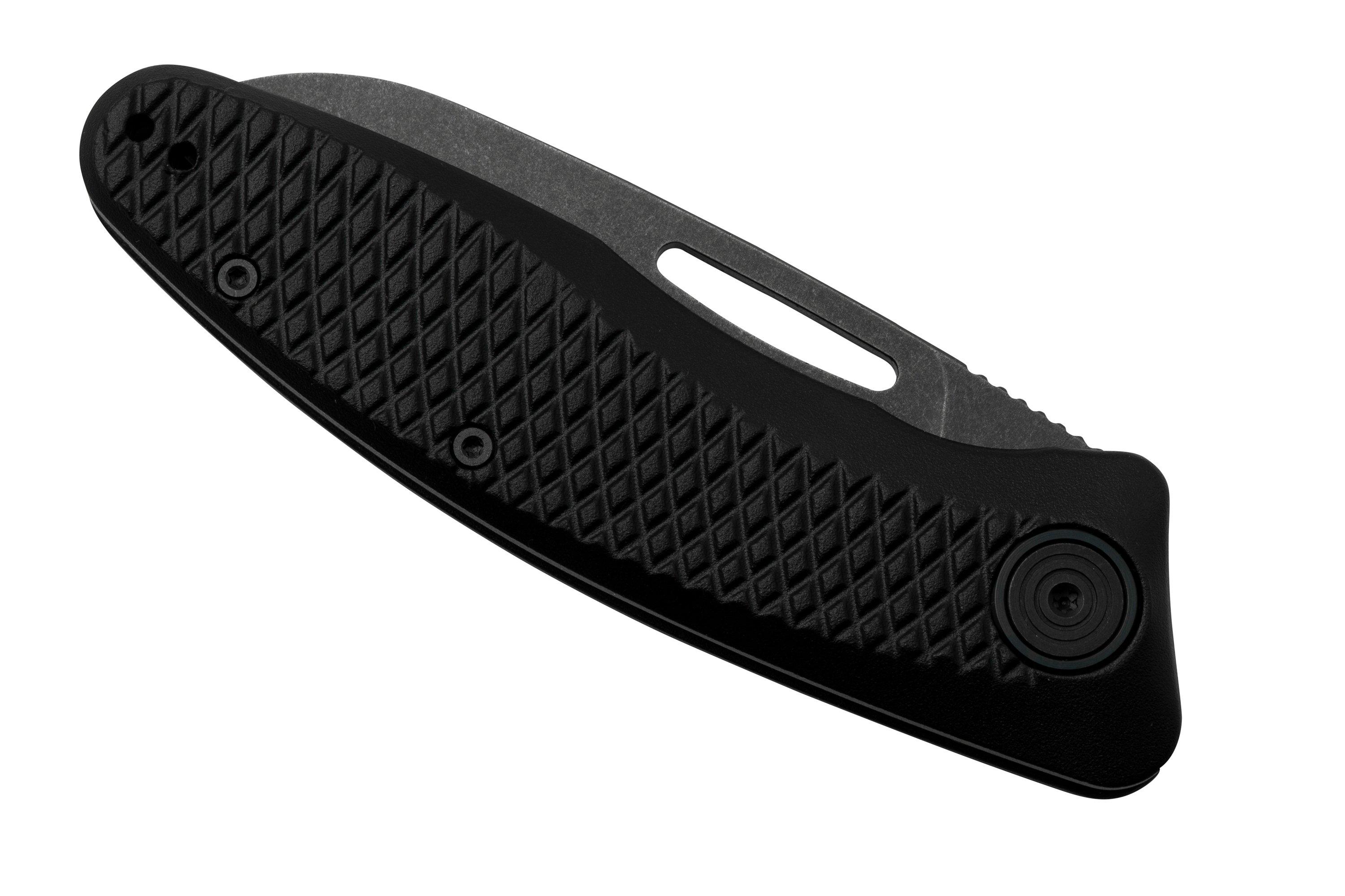 Black Fox Feresa BF762BB Blackwashed D2 Black Aluminium, pocket knife