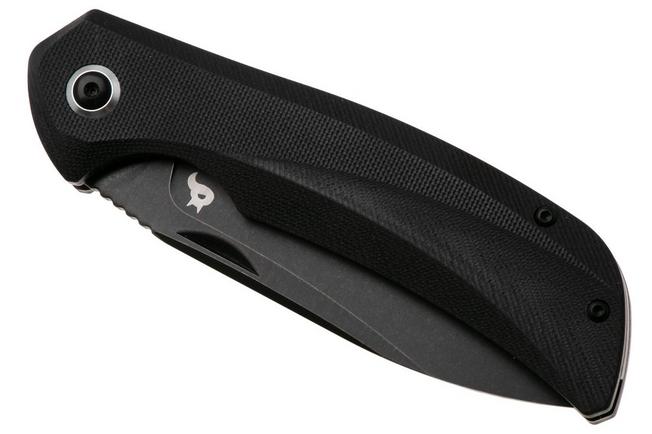Afbeelding voor Black Fox Paradigma BF-781-G10, Blackwashed D2, Black G10 zakmes