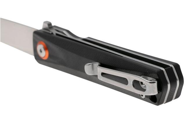 Afbeelding voor Black Fox Spear BF-783 Satin D2, Black G10, zakmes