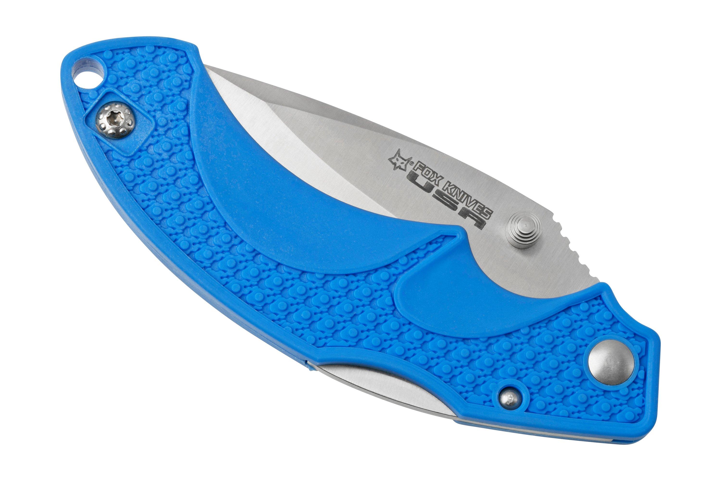 Fox Knives USA Forza Blue Clippoint FKU-AMI-CP BLU pocket knife