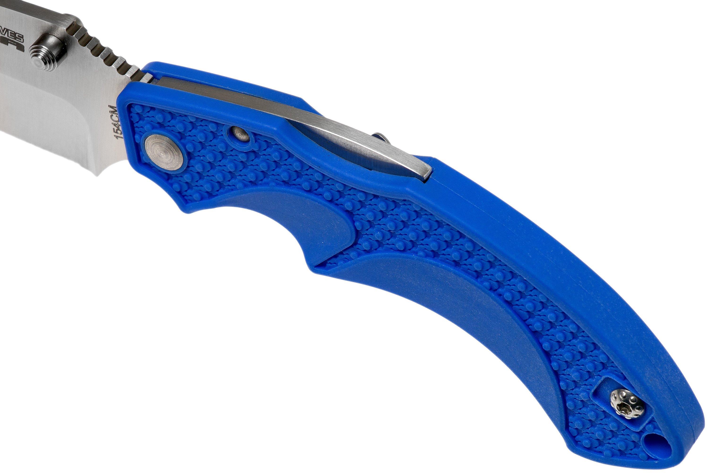 Fox Knives USA Forza Blue Clippoint FKUAMICP BLU pocket knife, Mike