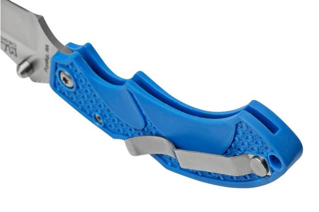 Image for Fox Knives USA Forza Blue Droppoint FKU-AMI-DP-BLU pocket knife, Mike Vellekamp design
