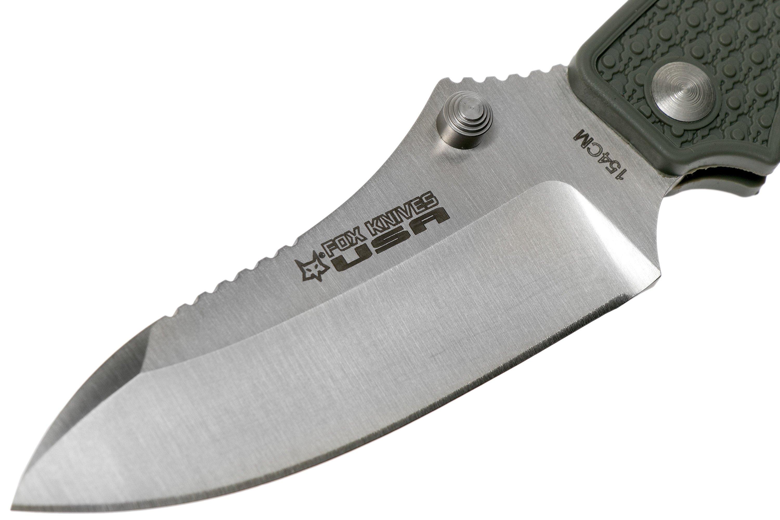 Fox Knives USA Forza Sage Green Droppoint FKUAMIDP GR pocket knife