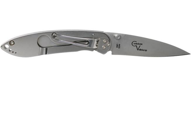Image for Fox Knives USA Citizen FKU-CI05BK Black Grey pocket knife, Centofante-Vellekamp design