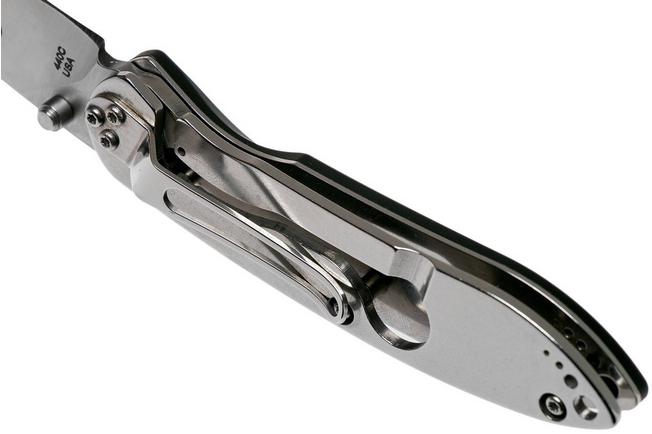 Image for Fox Knives USA Citizen FKU-CI05BK Black Grey pocket knife, Centofante-Vellekamp design