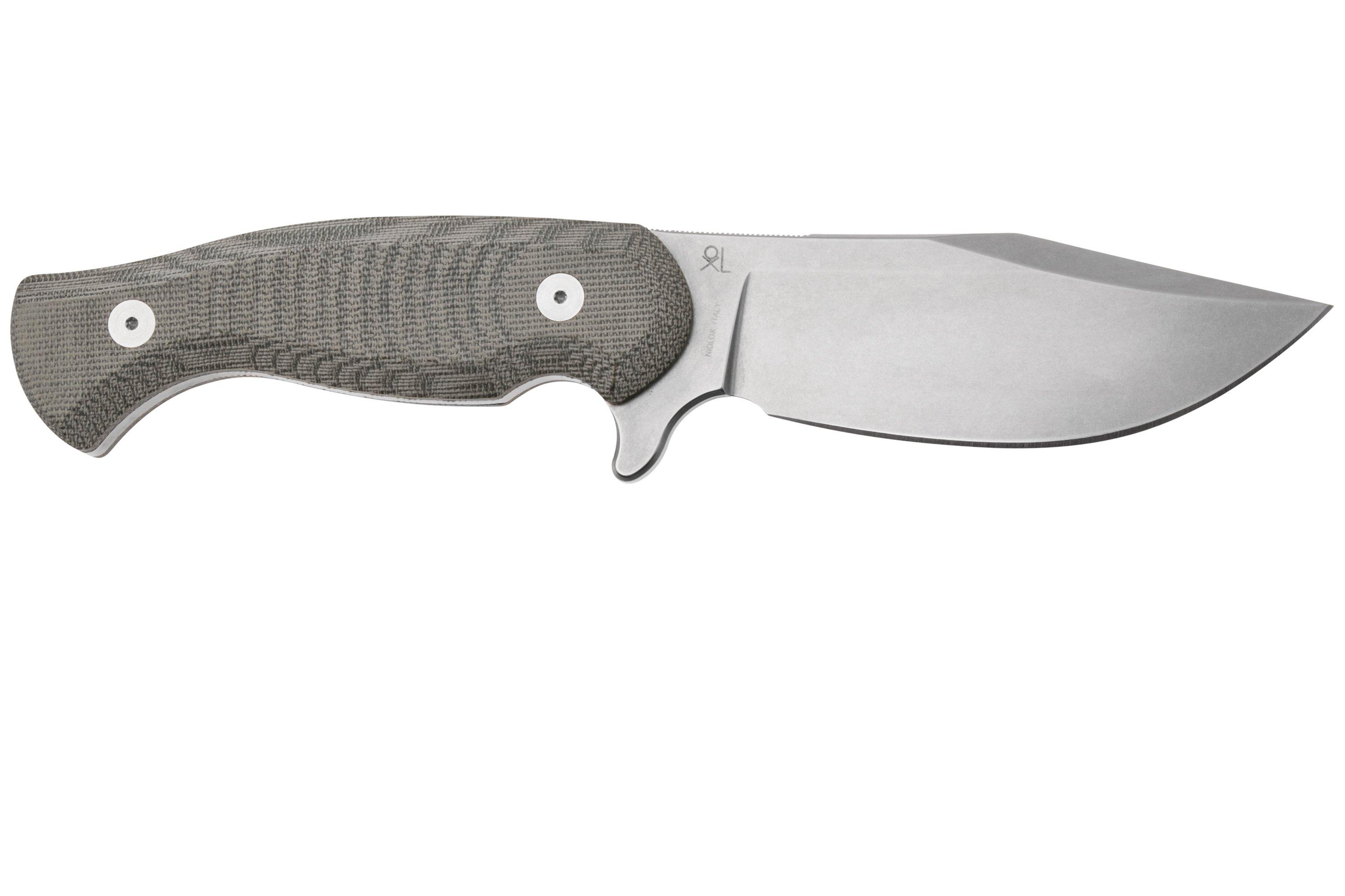 Fox Knives Eastwood Tiger 2022 Edition FX-106-MIOD, NIOLOX Steel Green Canvas Micarta, fixed knife | Advantageously shopping at Knivesandtools.com Fox Knives Eastwood Tiger 2022 Edition FX-106-MIOD, NIOLOX Steel Green Canvas Micarta, fixed knife | Advantageously shopping at Knivesandtools.com