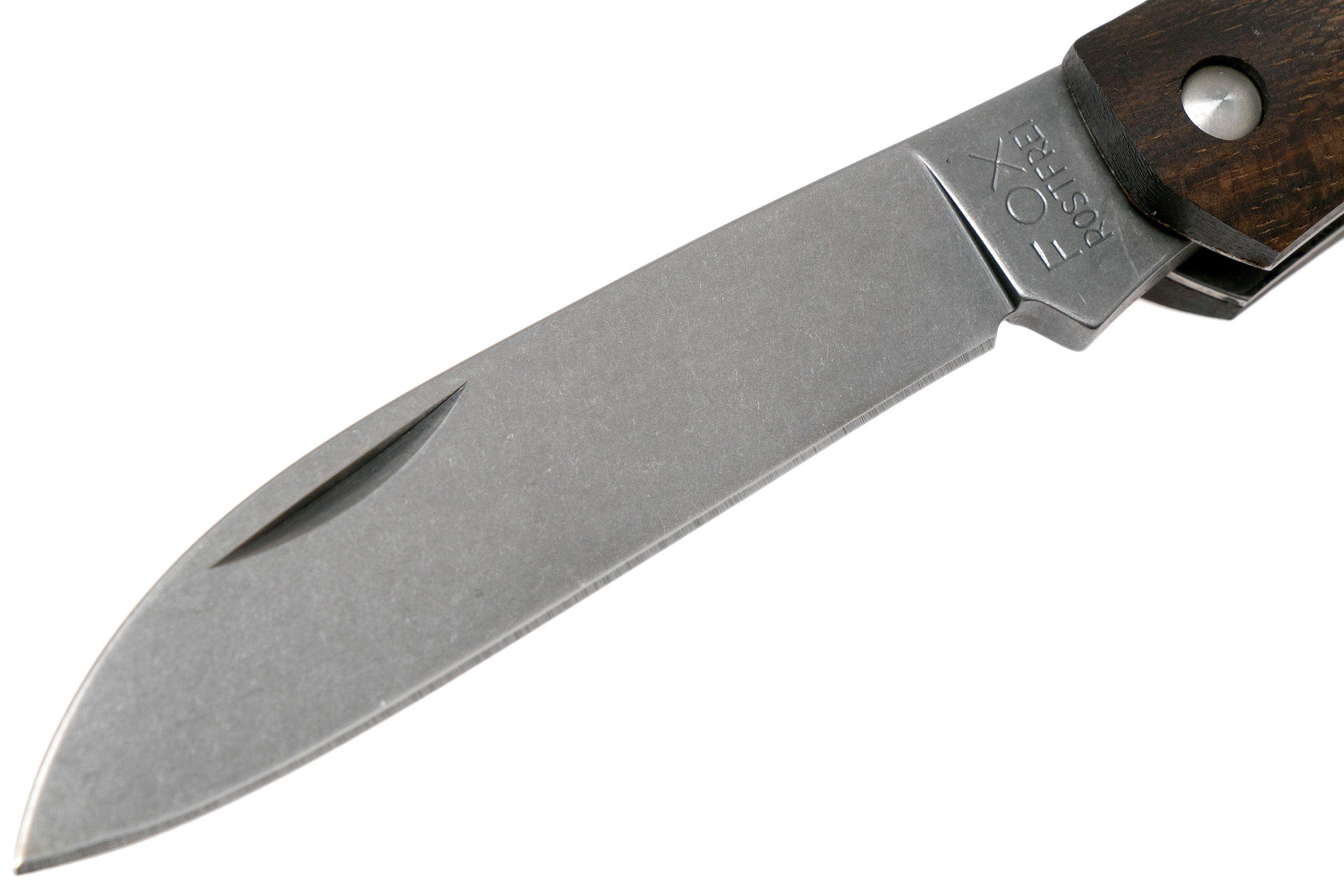 Fox Knives NAUTA compact pocket knife tactical 420C steel folding tool micarta