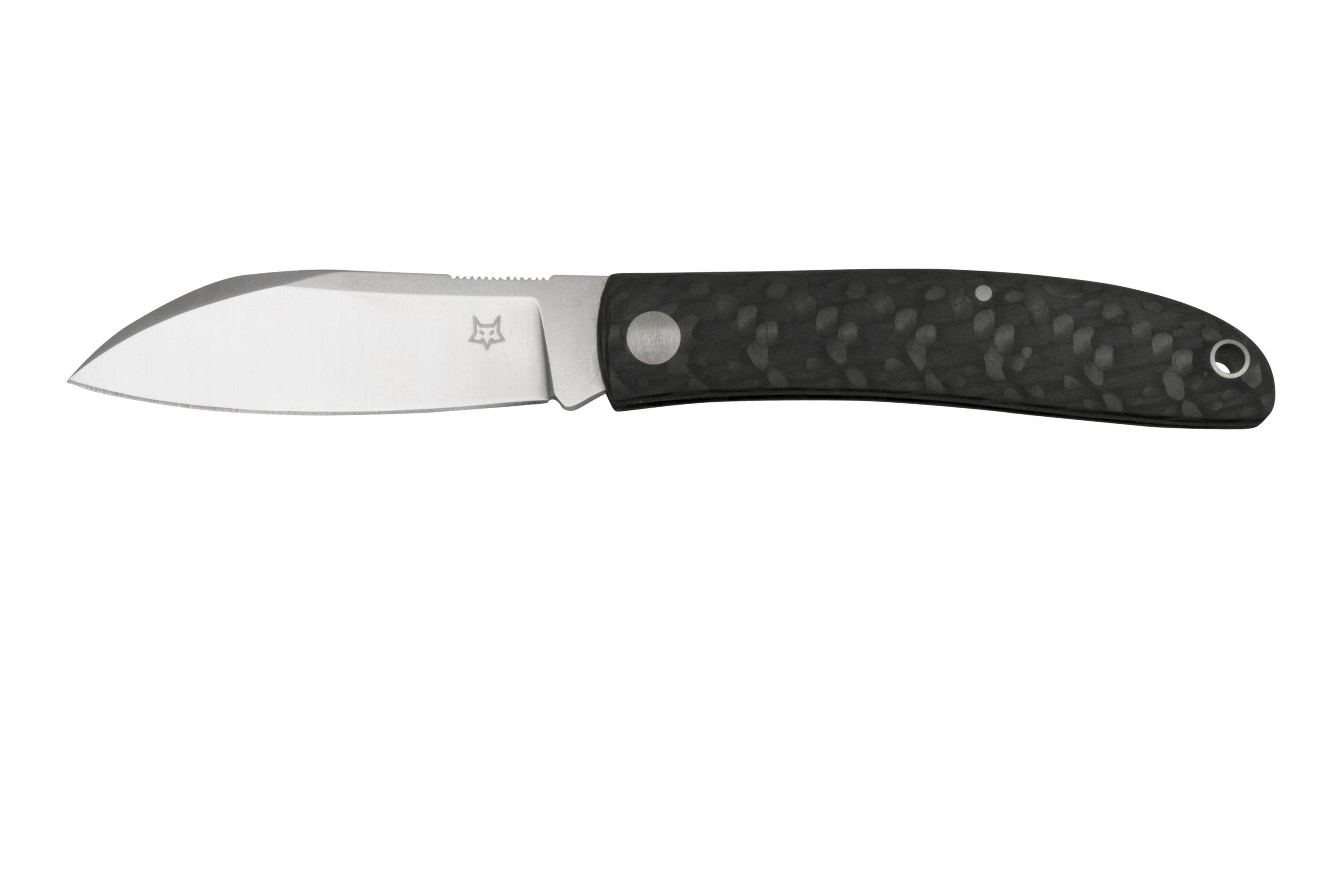 Fox Knives Livri FX 273CF Carbon Fibre Slipjoint Pocket Knife   FOFX 273CF 01 Foxknives