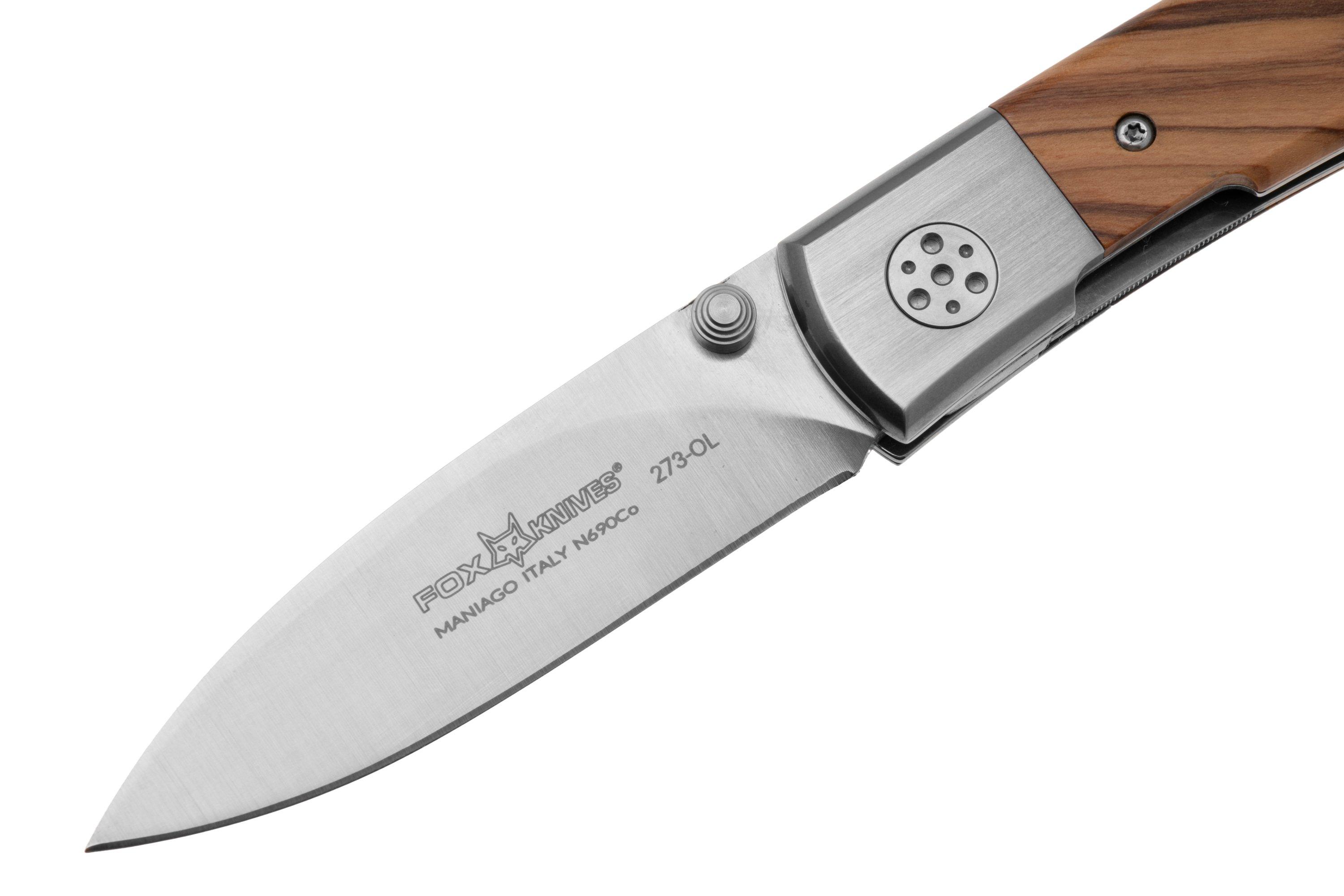 FOX Knives Elite FX-273-OL N690Co, Olive Wood, cuchillo de