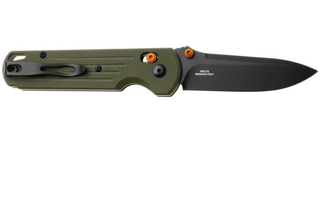 Afbeelding voor Fox Knives Gabi FX-451-FG Black Top Shield Niolox, OD Green G10, zakmes