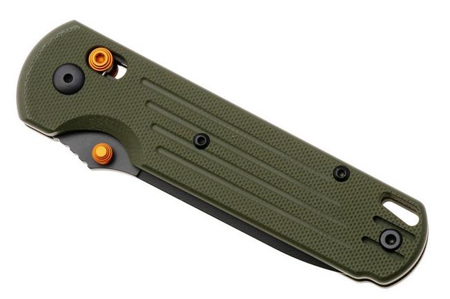 Afbeelding voor Fox Knives Gabi FX-451-FG Black Top Shield Niolox, OD Green G10, zakmes