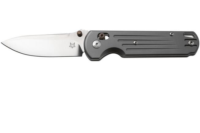 Afbeelding voor Fox Knives Gabi FX-451-TI Satin Niolox, Sandblasted Titanium zakmes