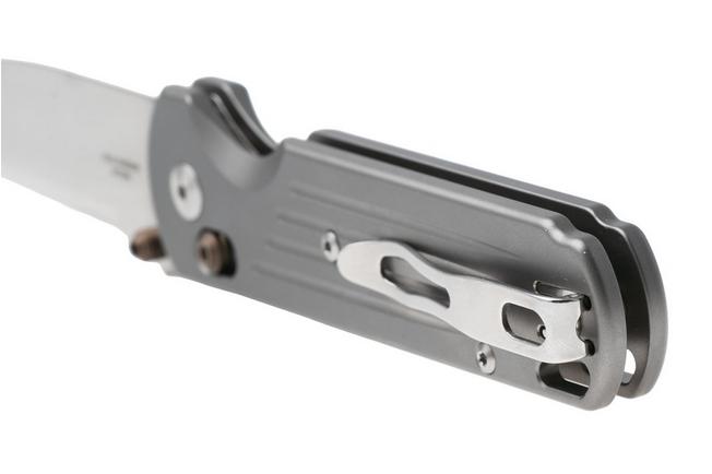 Afbeelding voor Fox Knives Gabi FX-451-TI Satin Niolox, Sandblasted Titanium zakmes