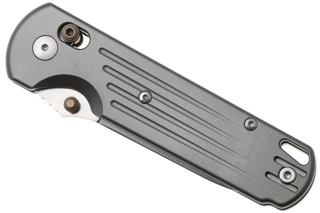 Afbeelding voor Fox Knives Gabi FX-451-TI Satin Niolox, Sandblasted Titanium zakmes