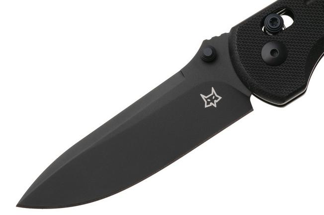 Bild für Fox Knives Gabi FX-451 Black Top Shield Niolox, Black G10, Taschenmesser