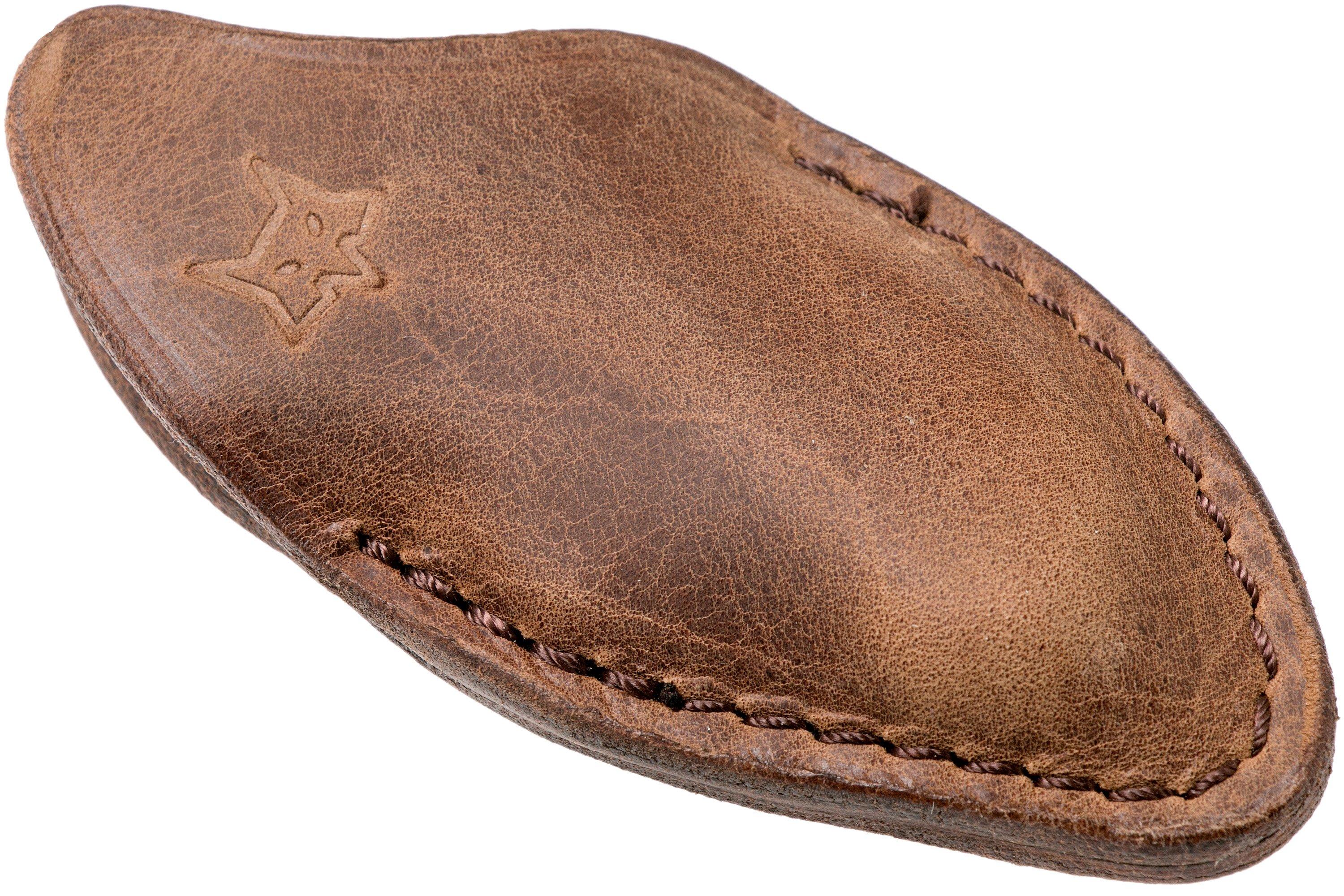 Fox Knives Arditi Ziricote Fahrtenmesser – Vollerl, Klingenlänge 17,5 Cm, Holzgriff