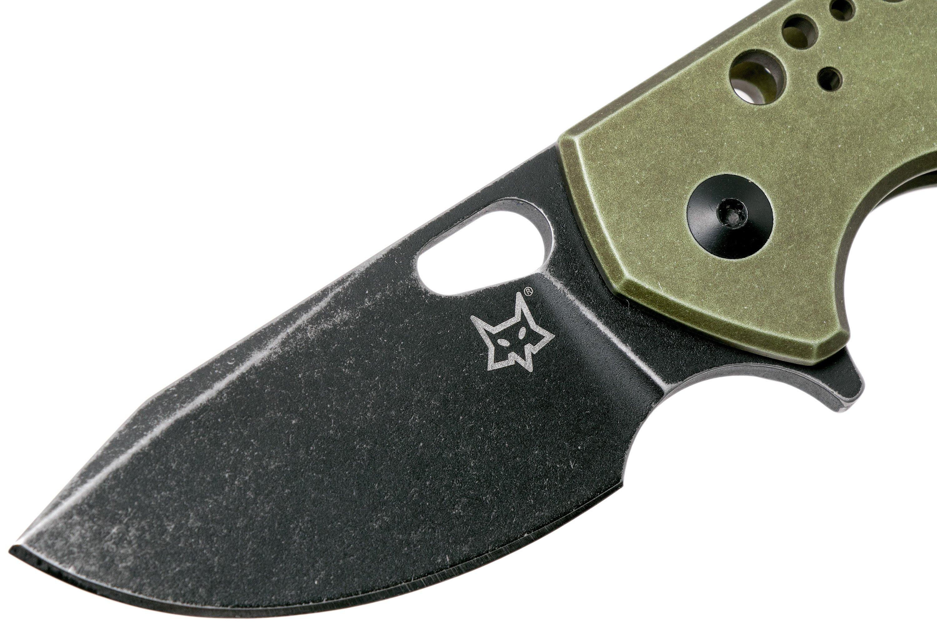 Fox Suru Alu Green FX-526ALG pocket knife, Jesper Voxnaes design