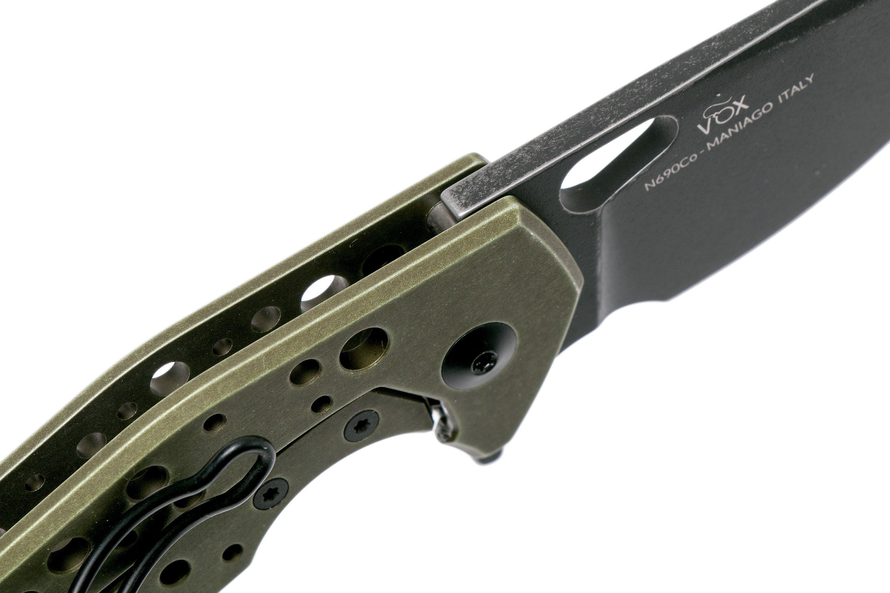 Fox Suru Alu Green FX-526ALG Taschenmesser, Jesper Voxnaes design ...
