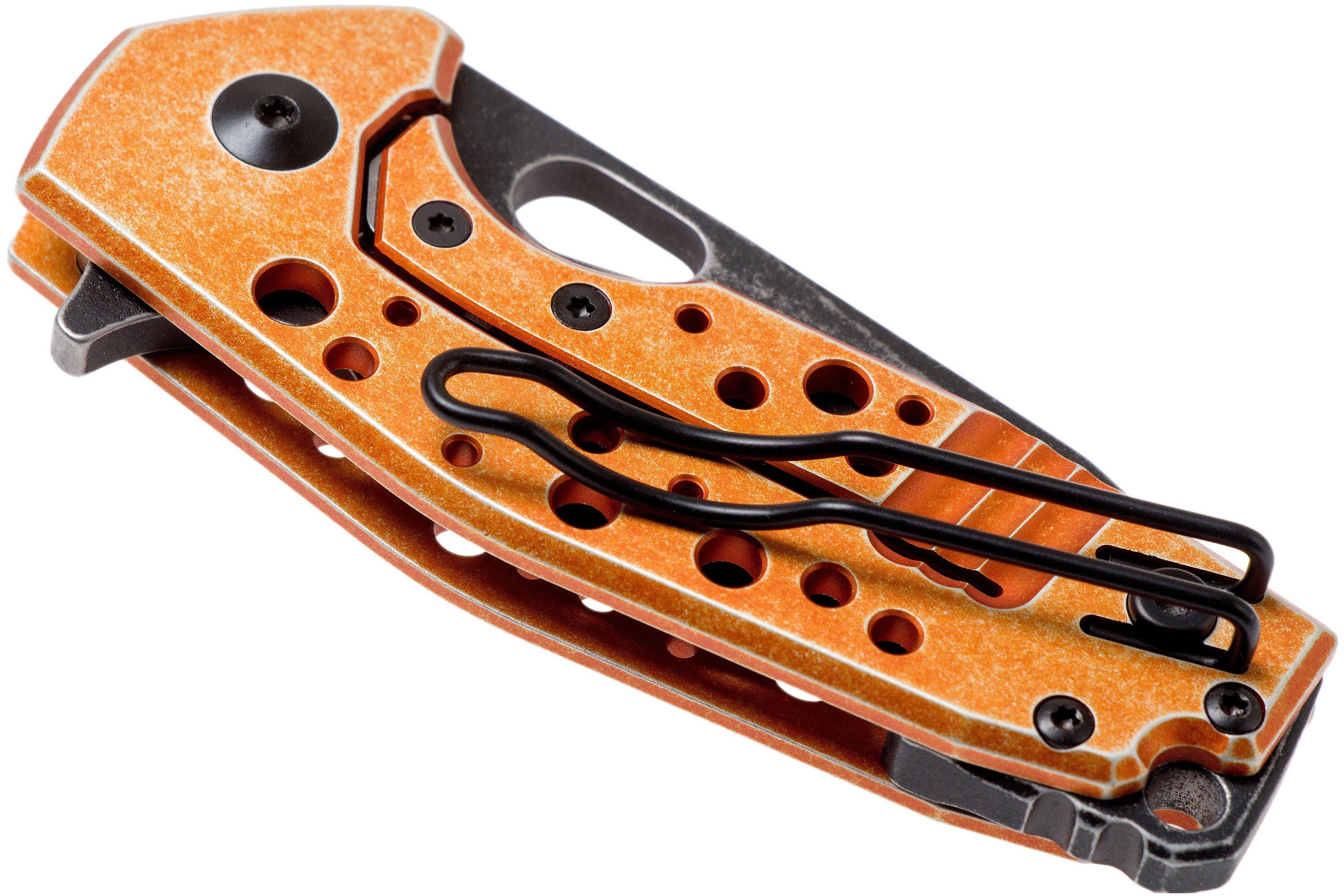Fox Suru Alu Orange FX-526ALO pocket knife, Jesper Voxnaes design