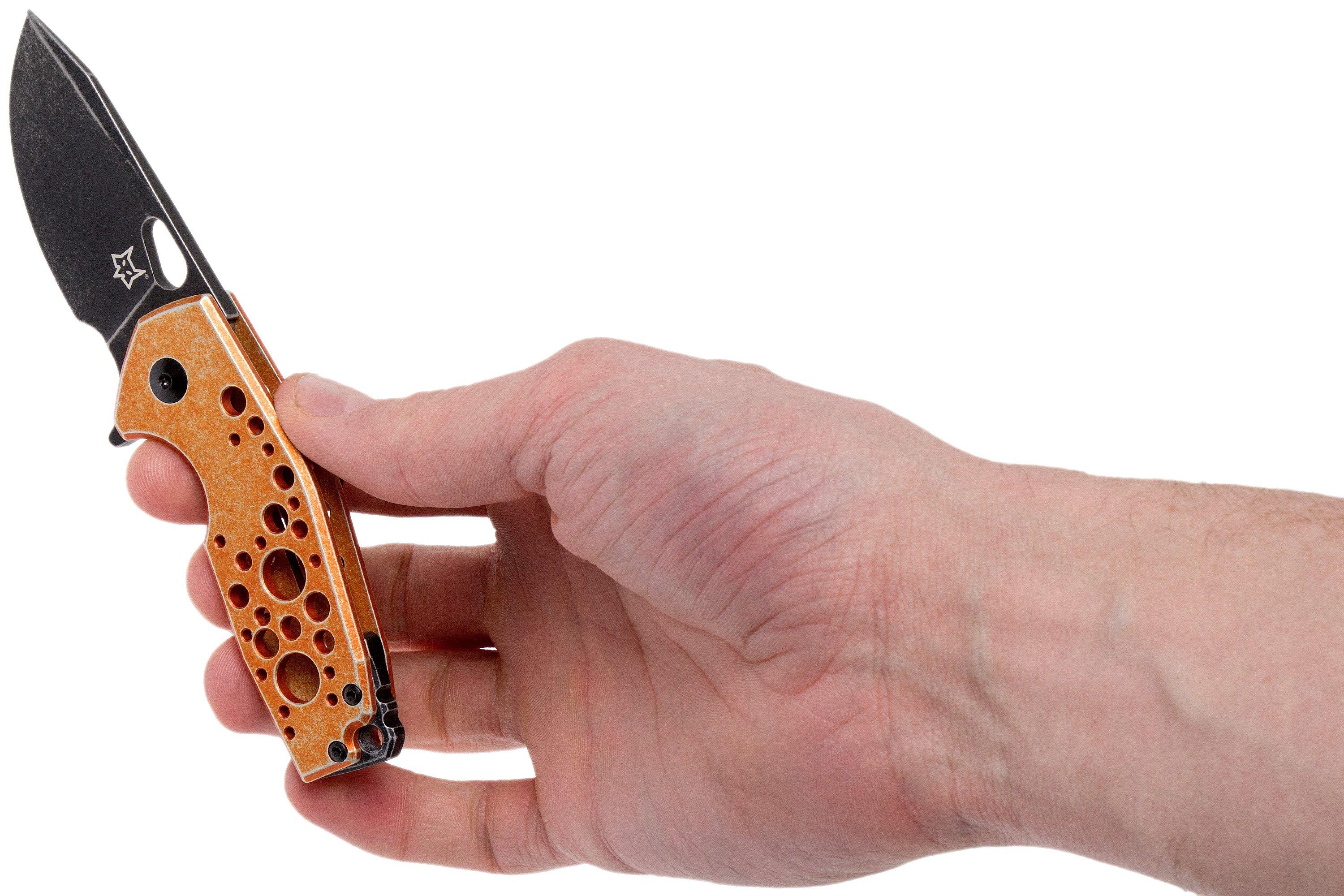 Fox Suru Alu Orange FX-526ALO pocket knife, Jesper Voxnaes design