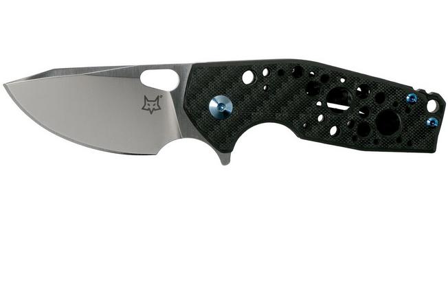 Fox Suru FX-526CFBL Blue, Carbon Fibre pocket knife, Jesper