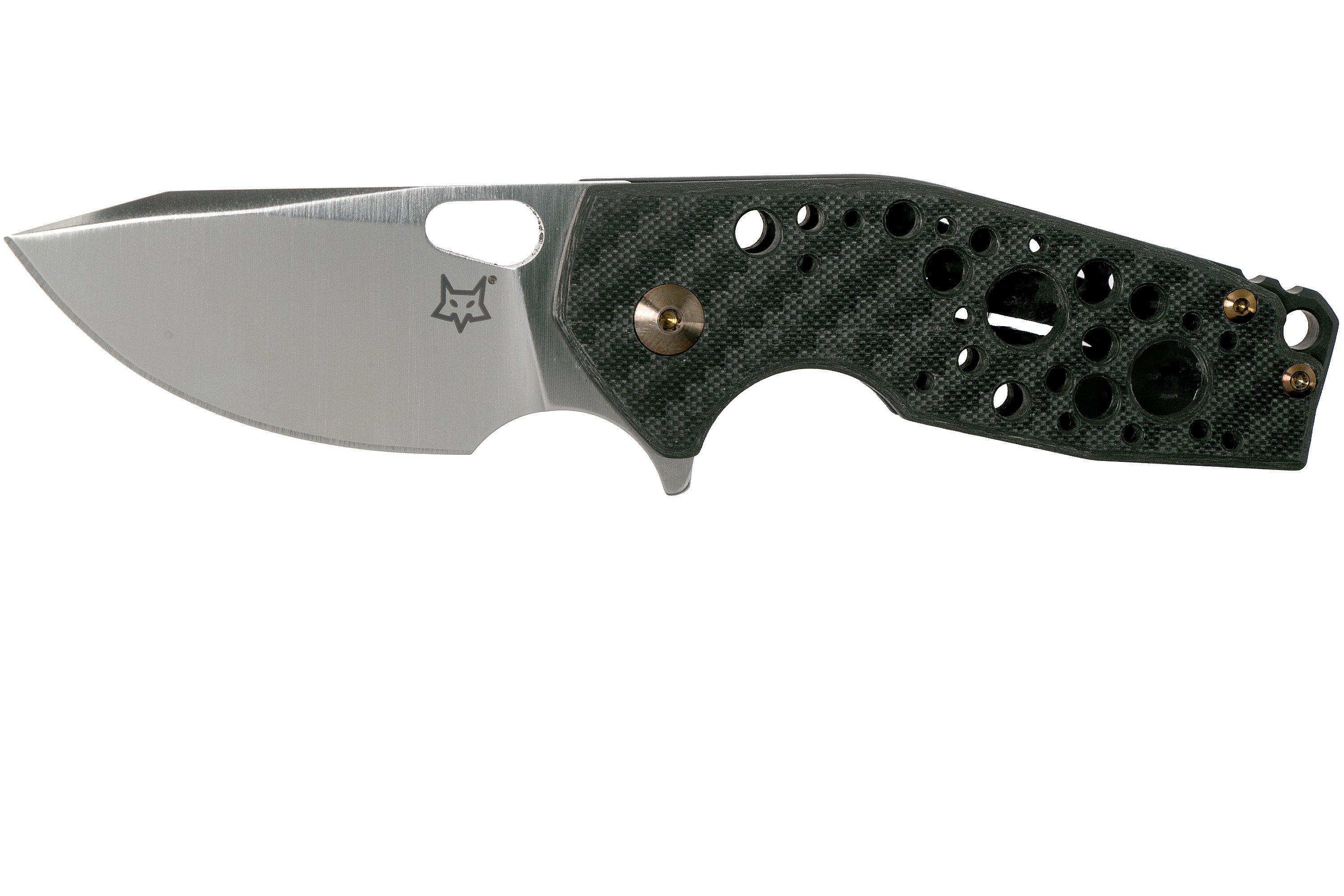 Fox Suru FX-526CF Bronze, Carbon Fibre pocket knife, Jesper