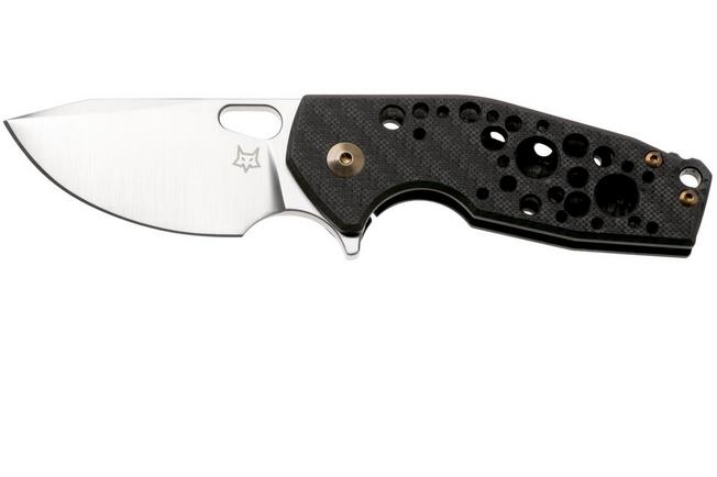 Obraz dla Nóż składany Fox Suru FX-526CF Bronze, Carbon Fibre, projekt Jesper Voxnaes