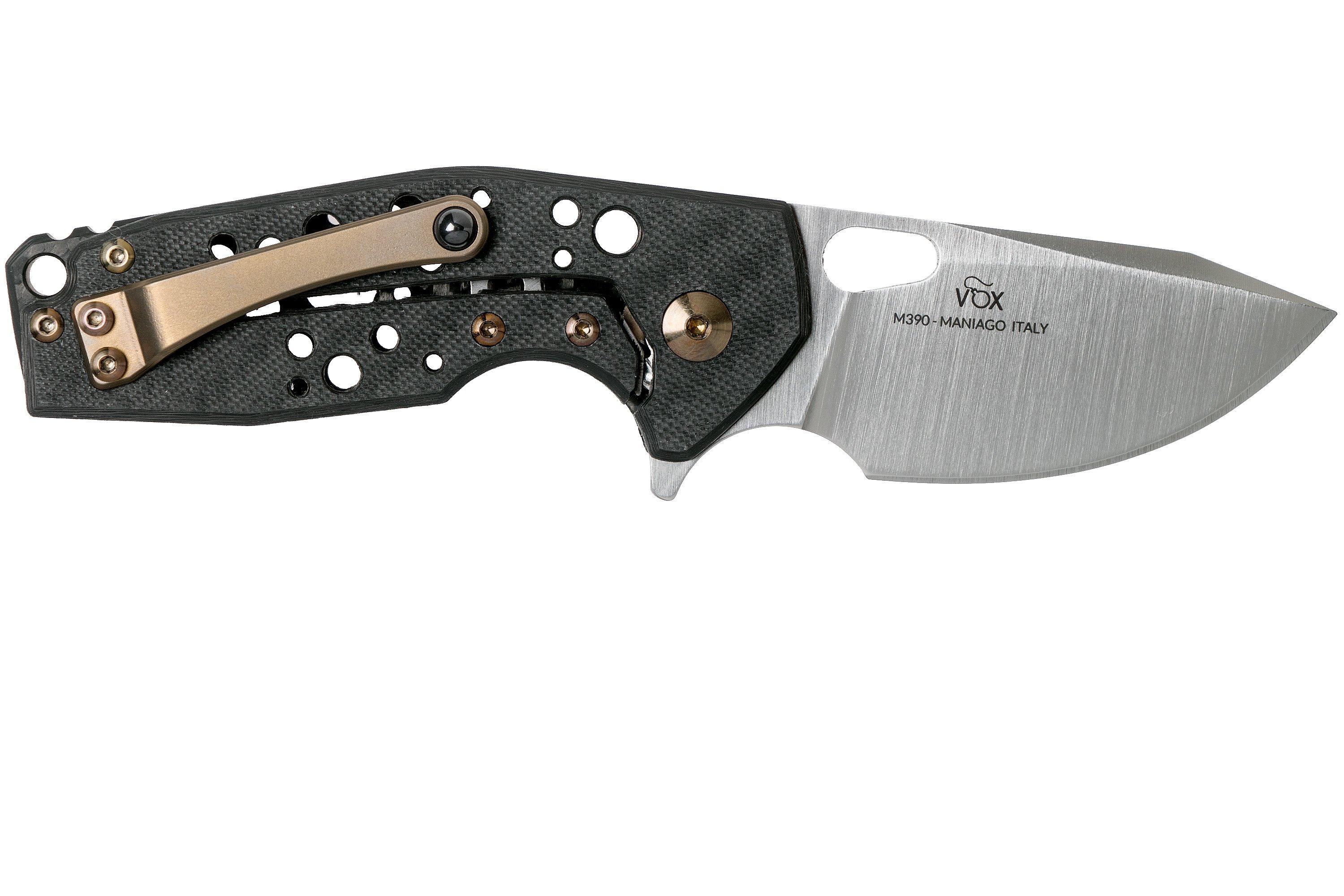 ⭐︎新品・未使用品⭐︎ Joel Robuchon フェーブ Fox Suru FX-526CF Bronze, Carbon Fibre pocket knife, Jesper