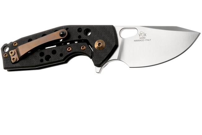 Obraz dla Nóż składany Fox Suru FX-526CF Bronze, Carbon Fibre, projekt Jesper Voxnaes