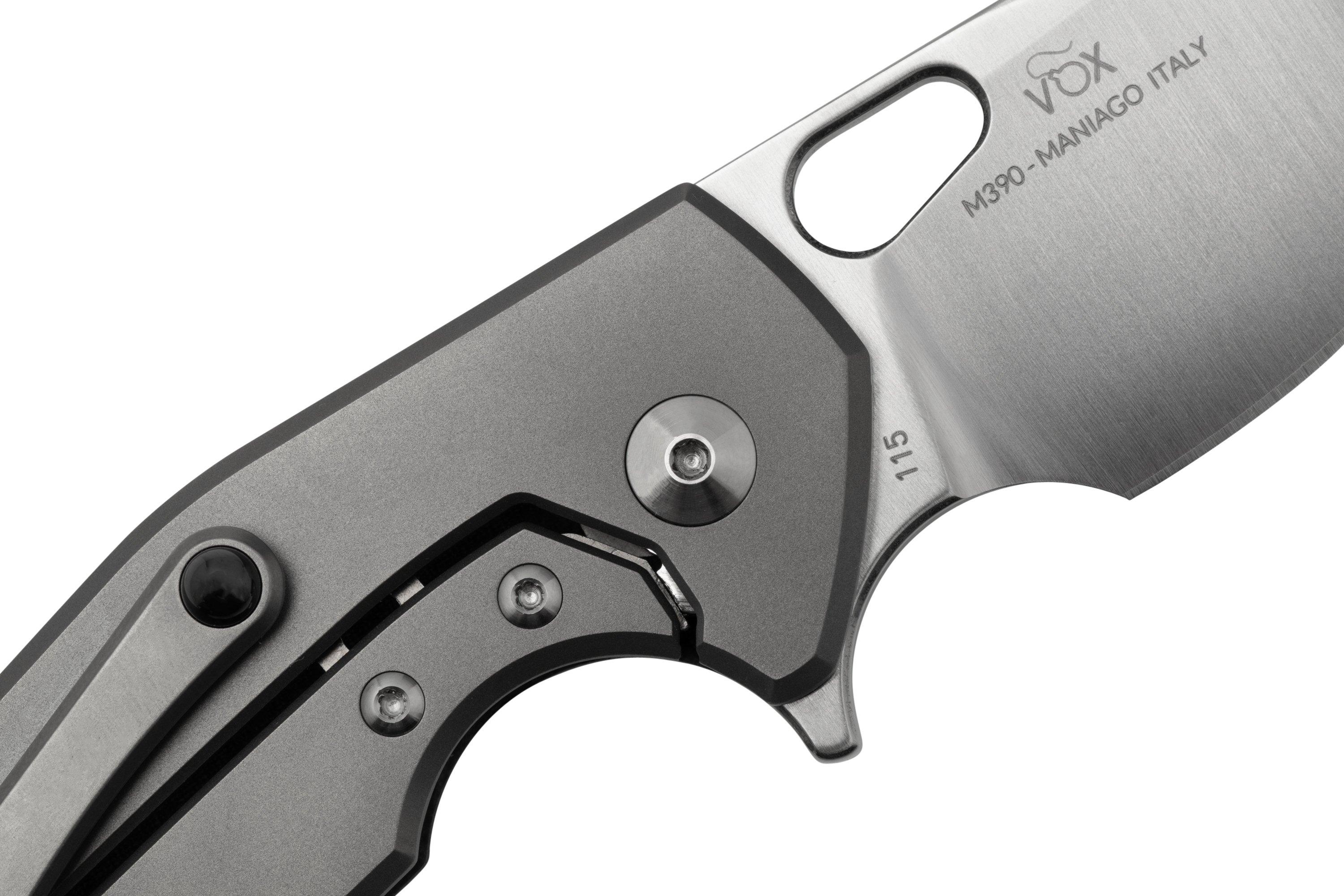 美品✨フォックス Fox Knives Suru, FX-526 MIBL Denim Micarta M390 Knivesandtools