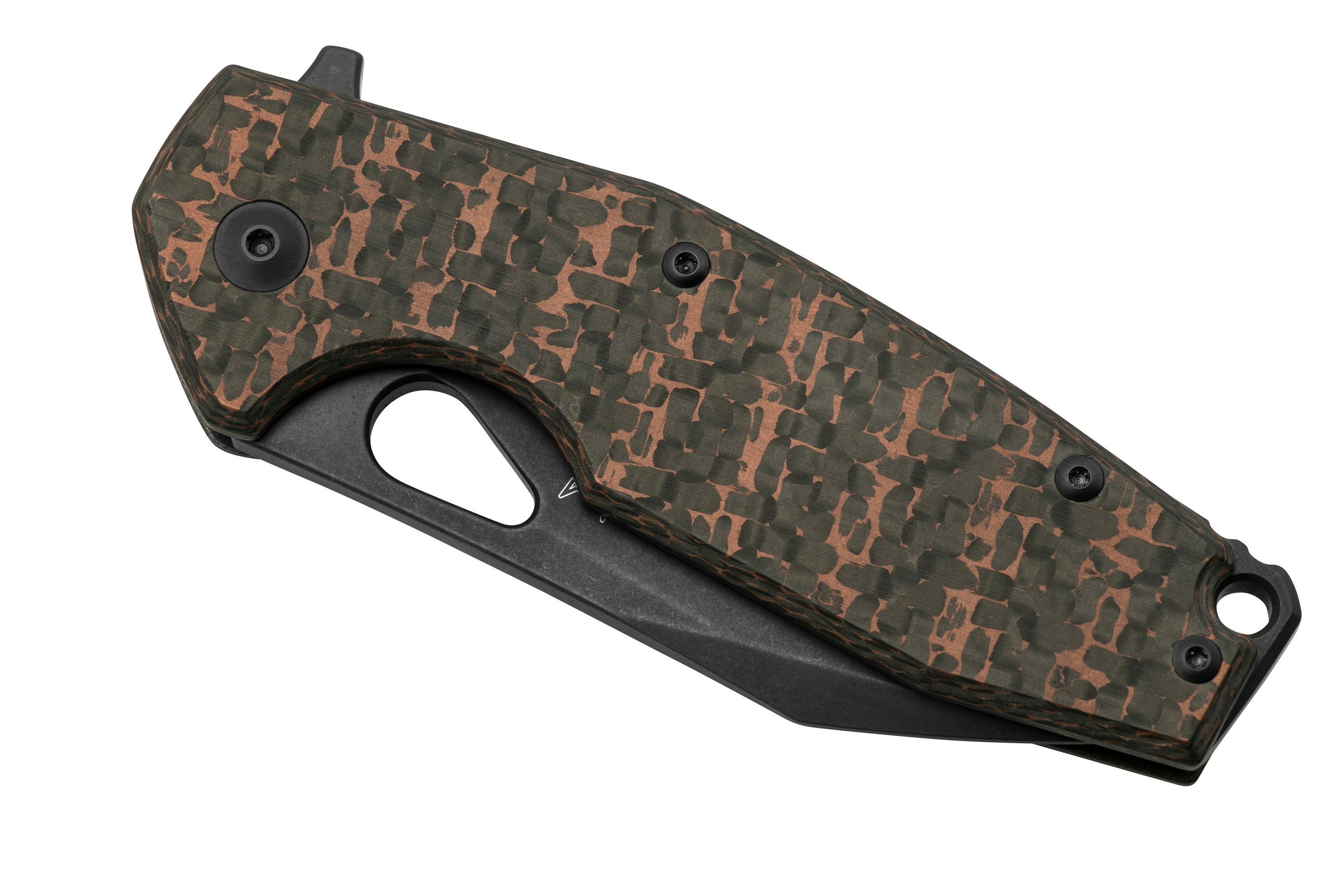 Fox Knives Yaru FX-527CF-2 Snake Skin Fat Carbon navalha, Jesper ...