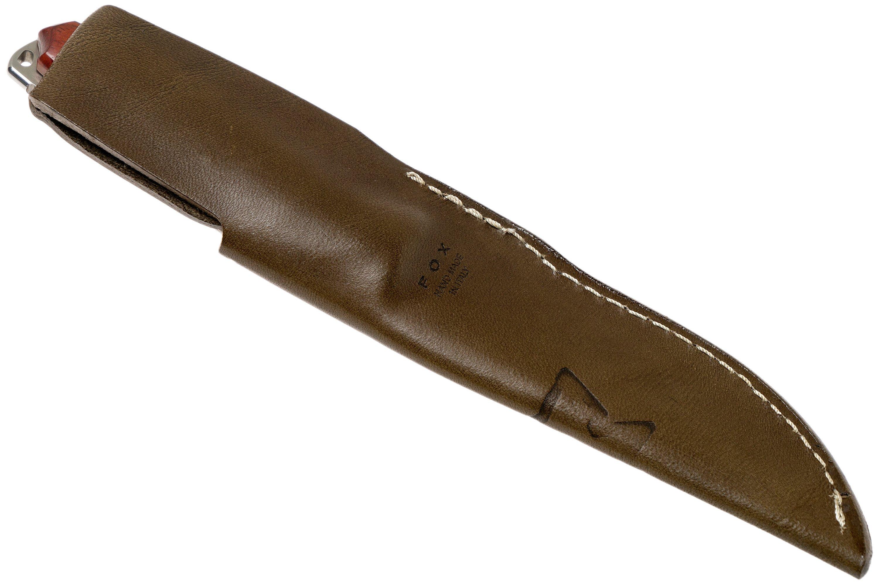 Fox TUR FX-529CB Cocobolo fixed knife, Jesper Voxnaes design