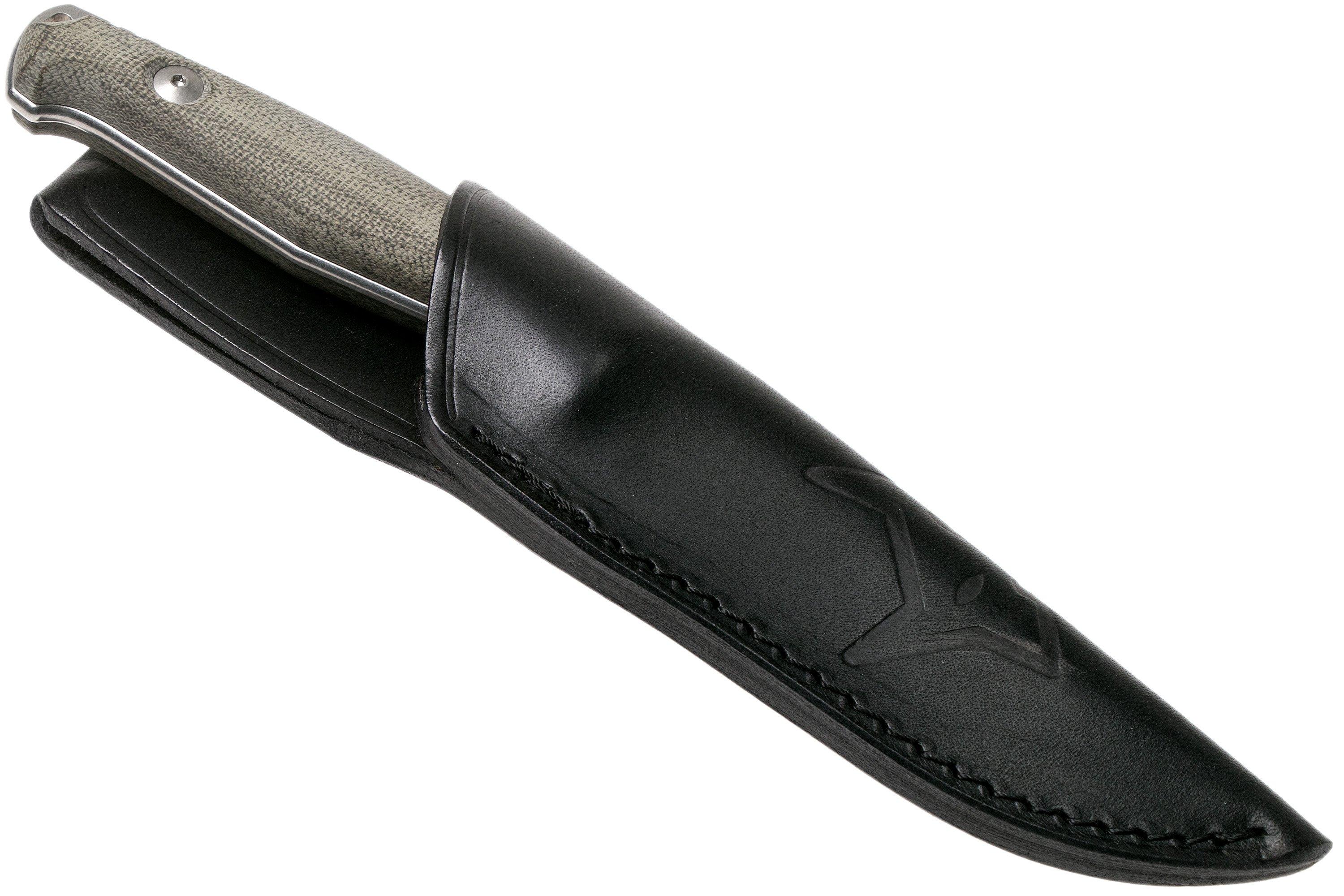 Fox TUR, Green Micarta FX-529MI fixed knife, Jesper Voxnaes design