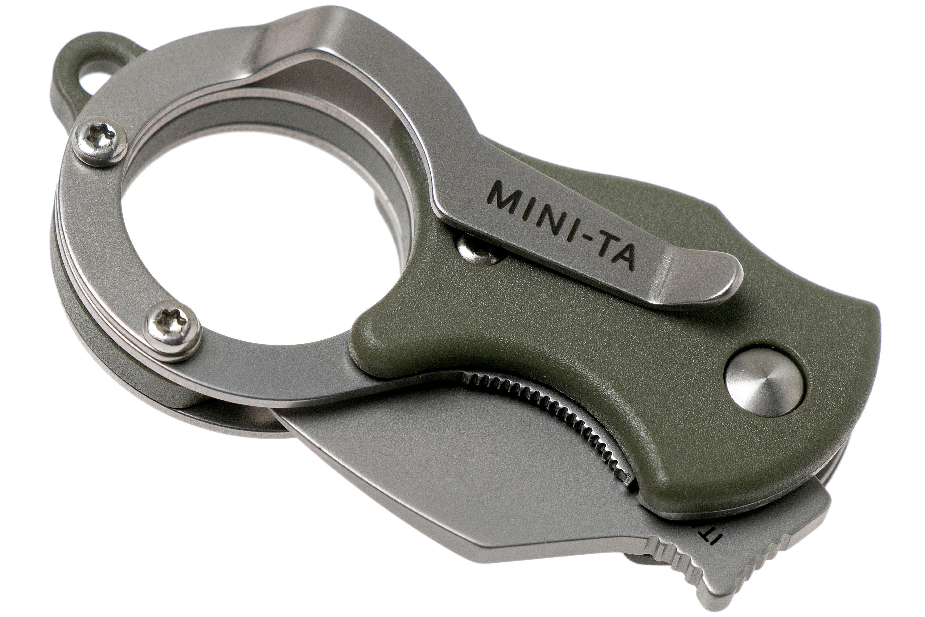 Fox Mini-TA FX-536OD OD Green, keychain knife | Advantageously shopping ...