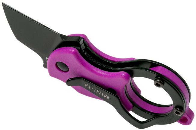Image for Fox Mini-TA FX-536PB Pink & Black, keychain knife