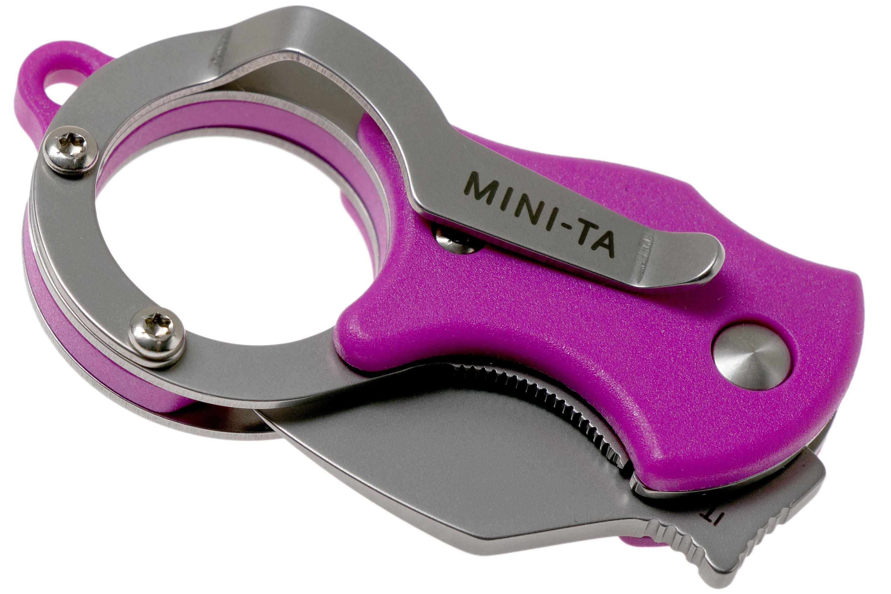 Fox Knives Mini-Ta Pink Blasted | Compras vantajosas em Knivesandtools.pt