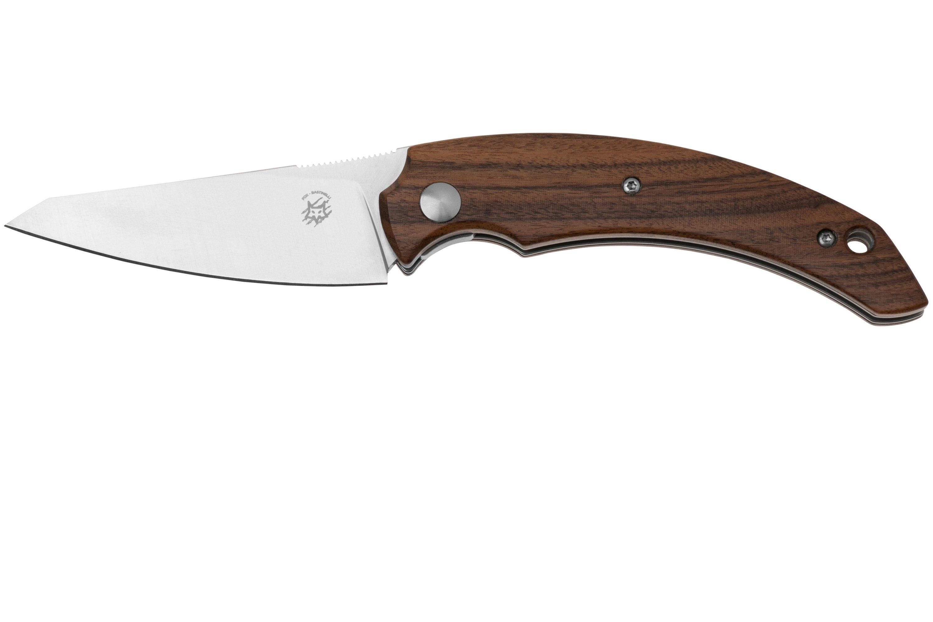 Fox Knives ARGUS Folding Pocket Knife Drop Point 59-61 HRC Stainless Steel D2