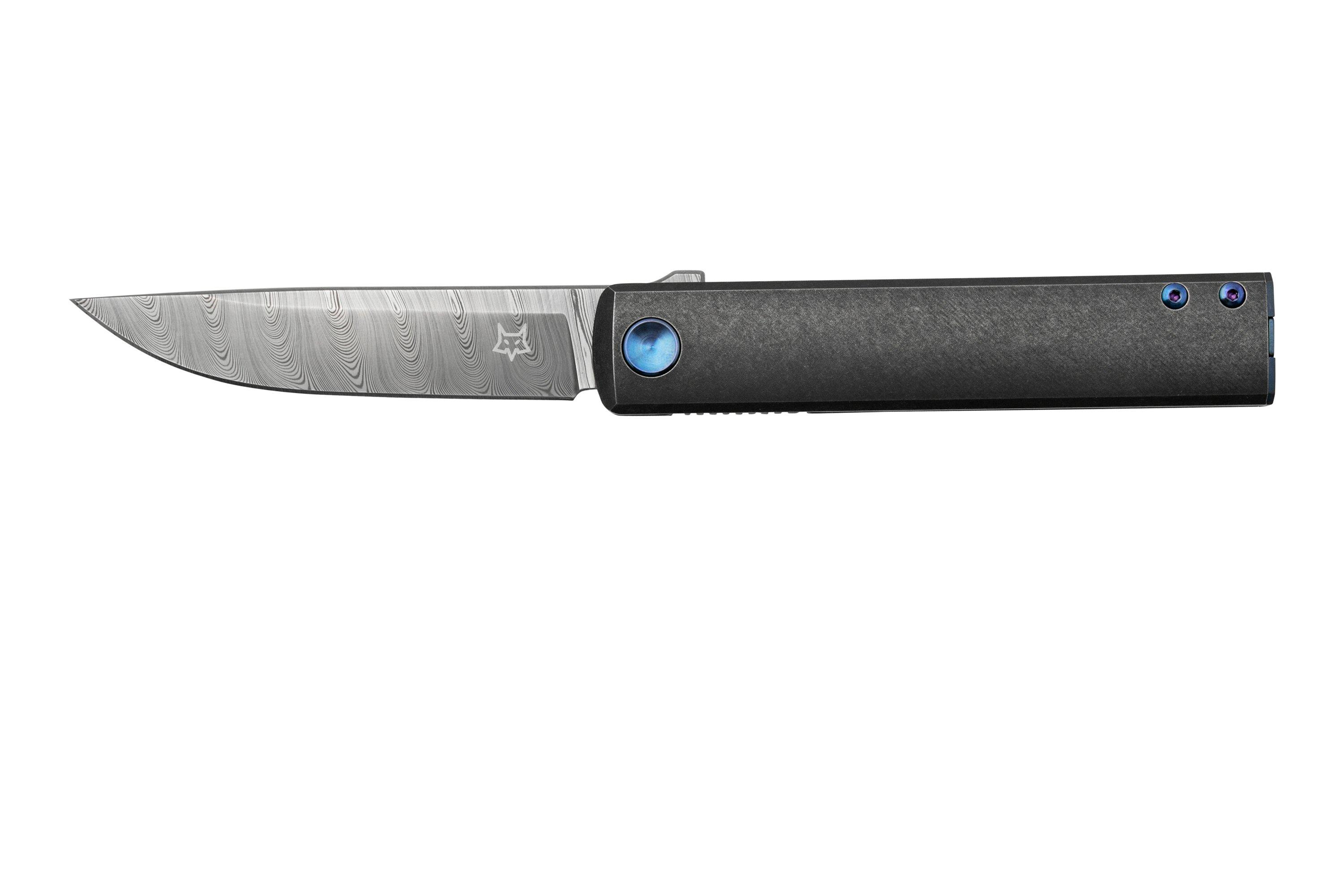 FOX-Knives Taschenmesser Von Jens Ansø – N690Co Stahl, Palisandergriff, Flipper Mit Liner Lock