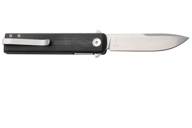 Afbeelding voor Fox Knives Chnops Tactical, FX-545G10BSW, Stonewashed Hybrid Cryo, Black G10 zakmes