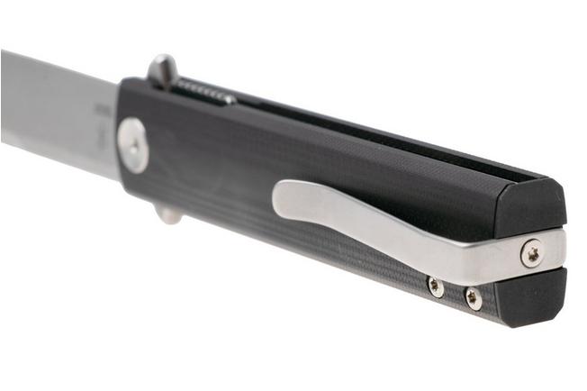 Afbeelding voor Fox Knives Chnops Tactical, FX-545G10BSW, Stonewashed Hybrid Cryo, Black G10 zakmes