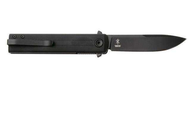 Afbeelding voor Fox Knives Chnops Tactical, FX-545G10B, Black Idroglider Hybrid Cryo, Black G10 zakmes