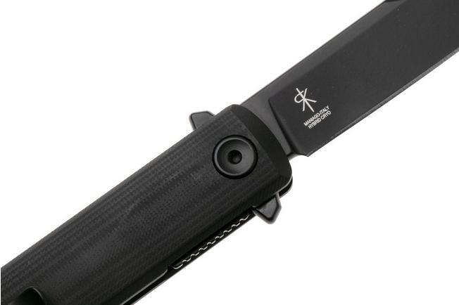 Afbeelding voor Fox Knives Chnops Tactical, FX-545G10B, Black Idroglider Hybrid Cryo, Black G10 zakmes