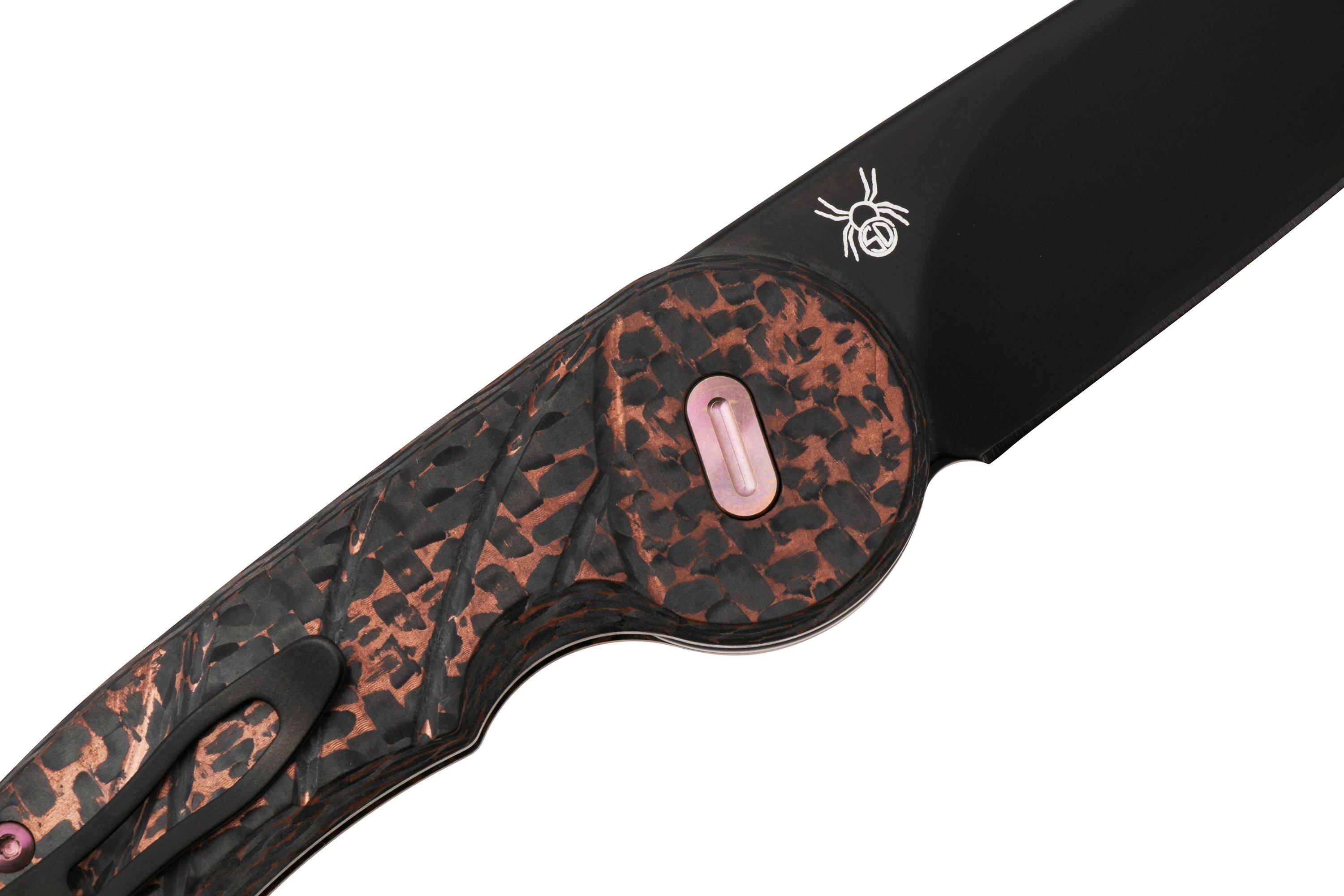 Fox Knives Radius FX-550 CFB Copper Carbonfiber Black zakmes
