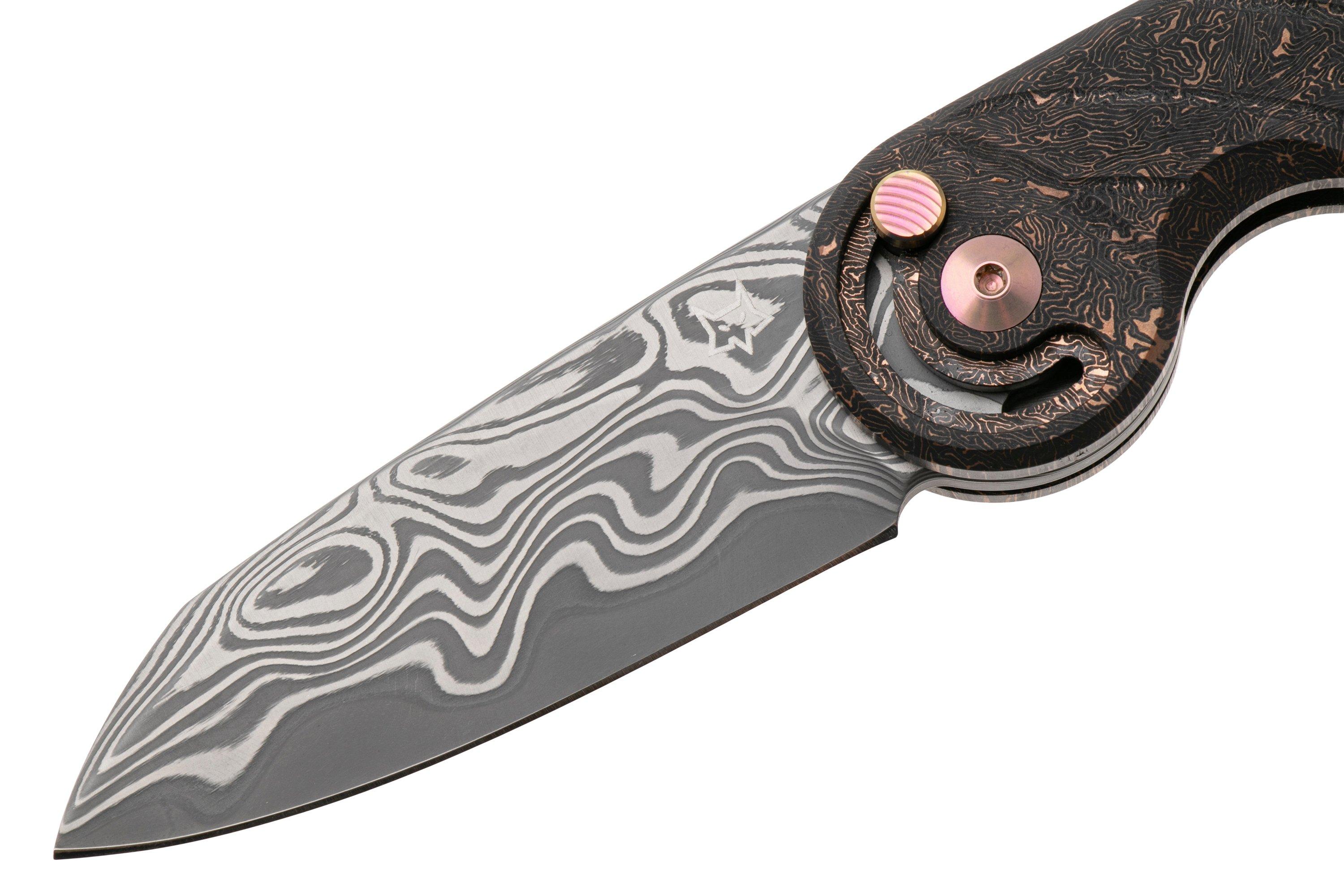 Fox Knives Radius FX-550 DCFR Damacore Space Coral Carbonfiber