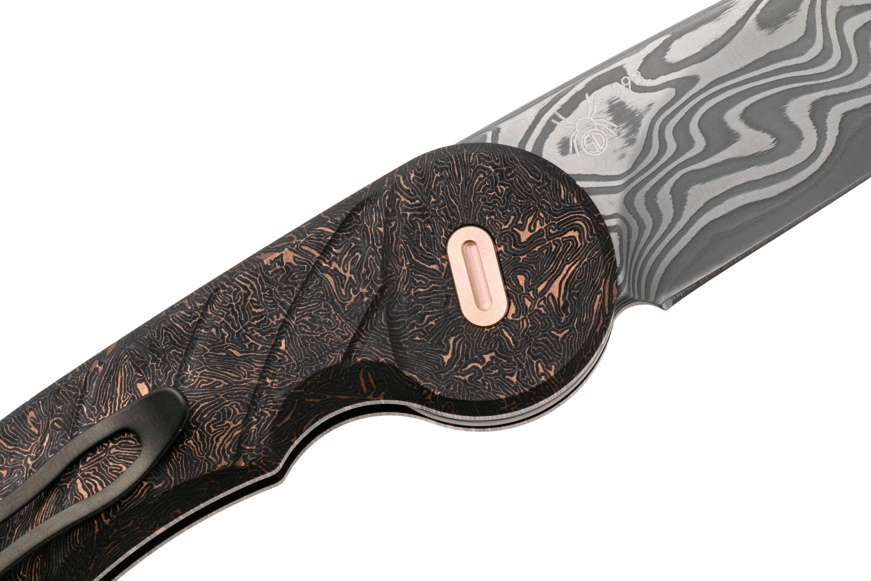 Fox Knives Radius FX-550 DCFR Damacore Space Coral Carbonfiber