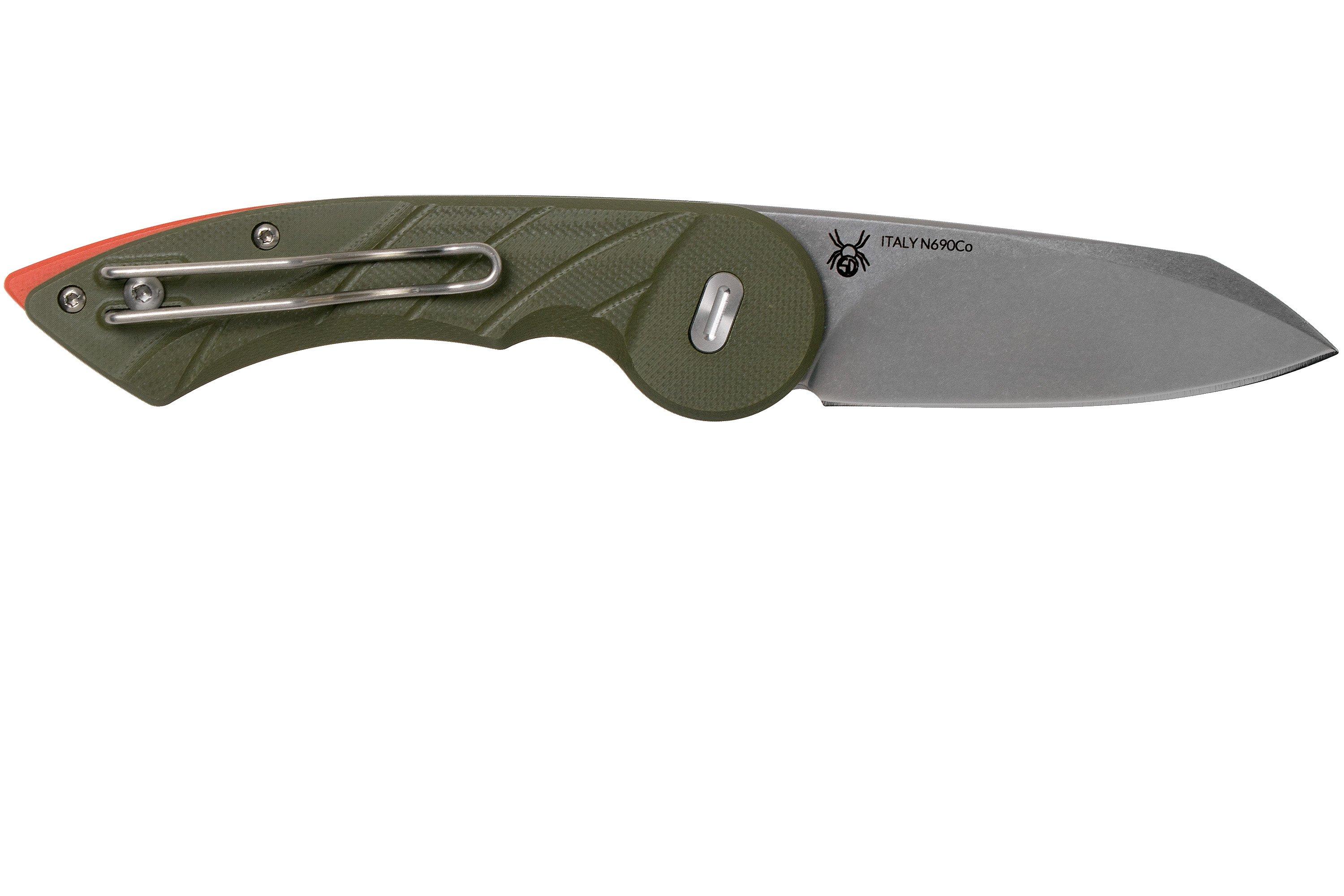 Fox Knives Radius FX-550 G10OD, OD-Green pocket knife | Advantageously ...