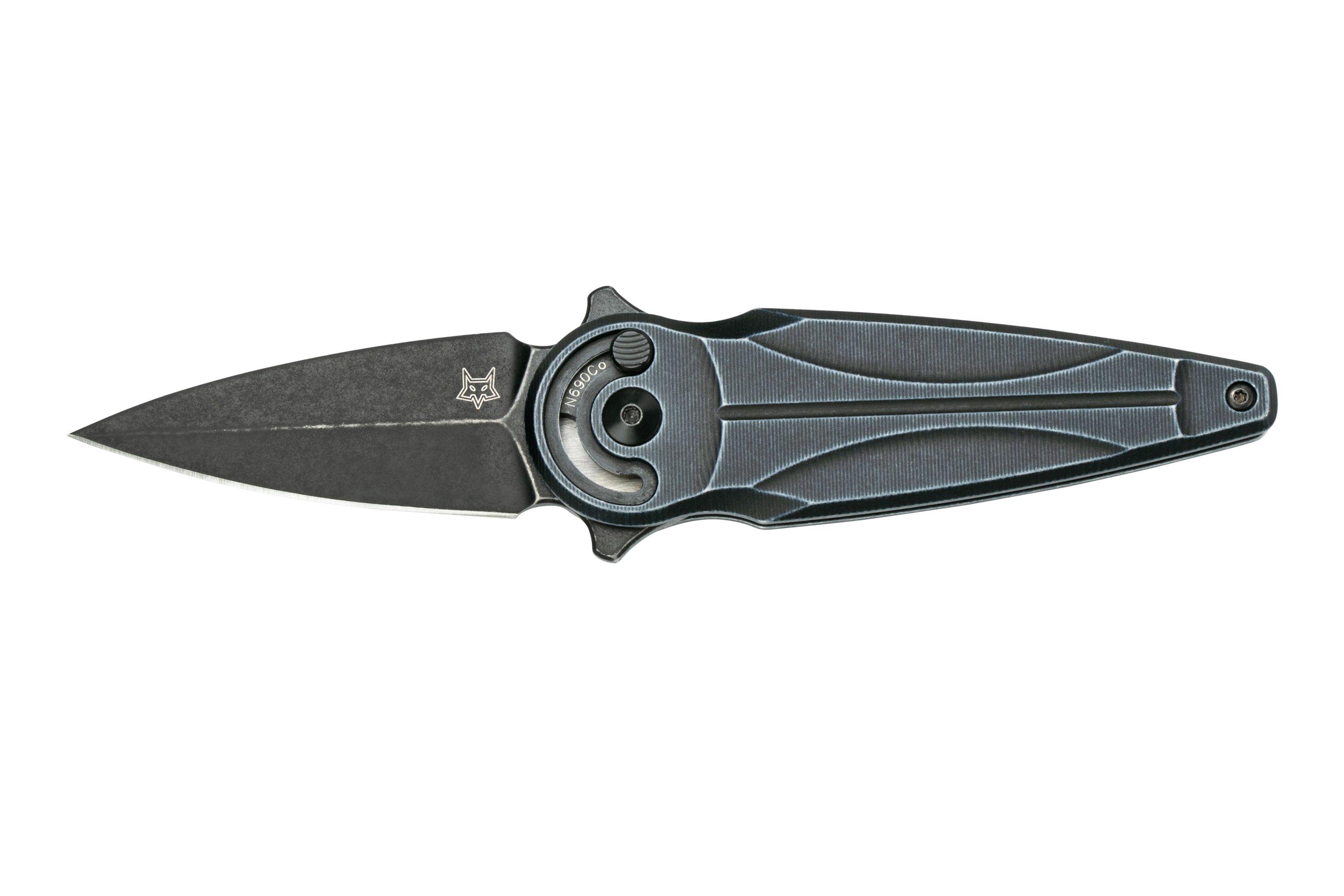  Fox Knives Saturn FX-551ALG Pocket Knife Gray Aluminum