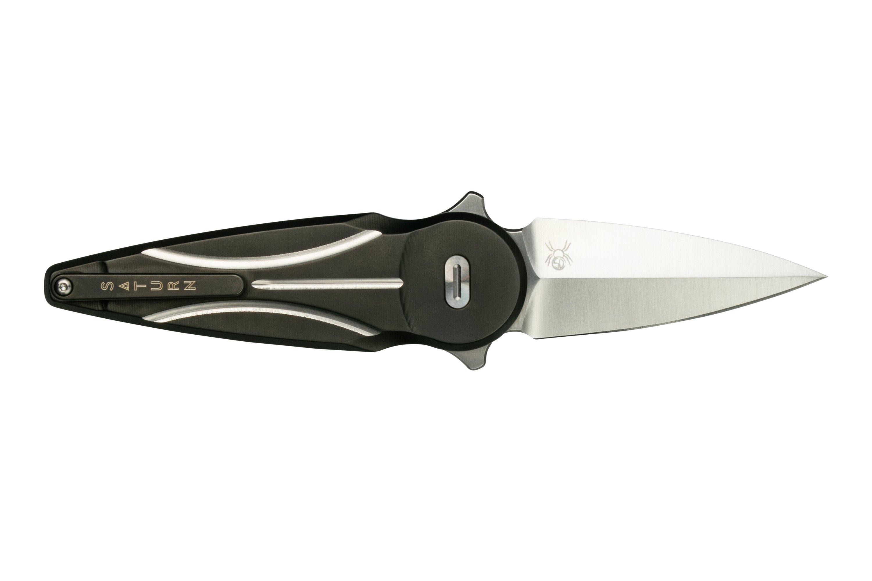 Fox Knives Saturn Satin, Titanium PVD FX551 Ti, pocket knife