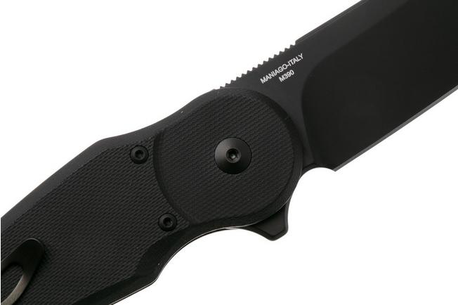 Afbeelding voor Fox Metamorphosis FX-556-G10B, PVD M390 Sheepsfoot, Black G10 zakmes